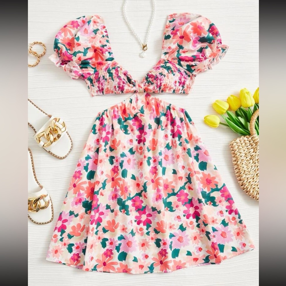 NWT Shein Floral Dress